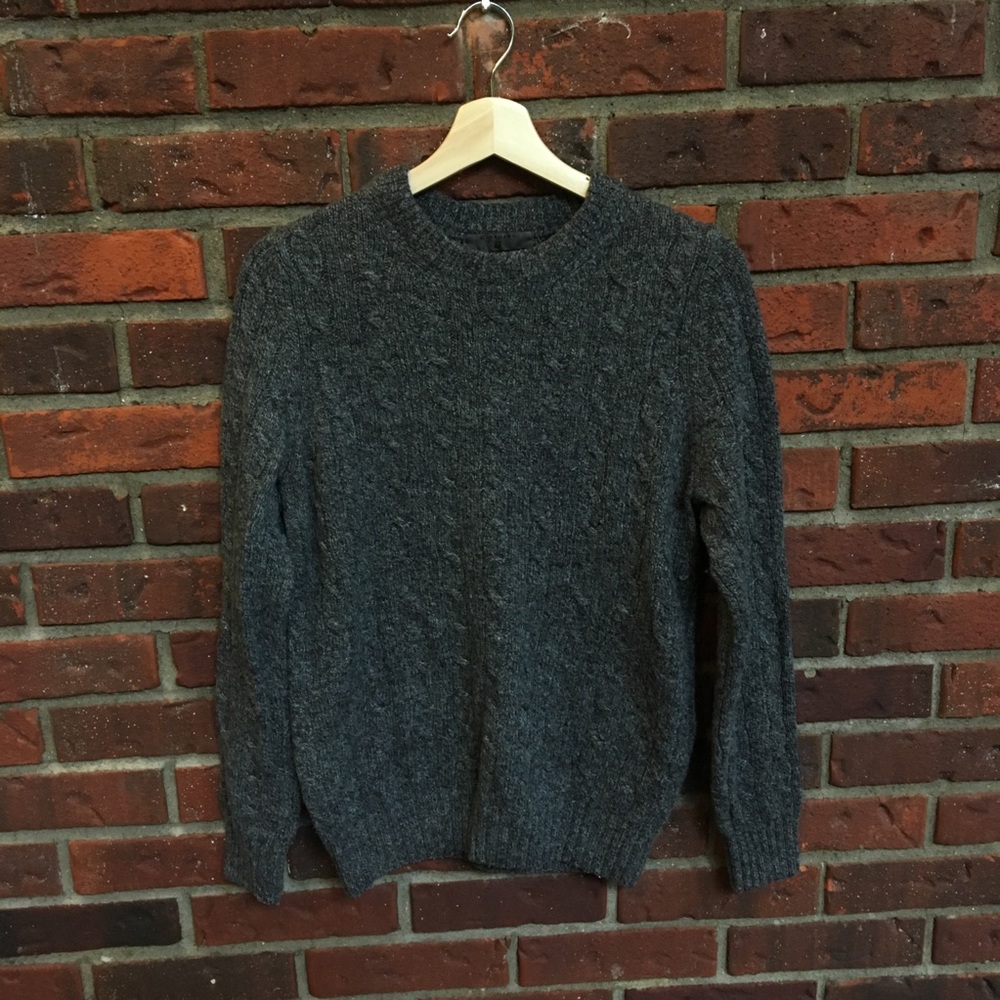 Cozy Grey Oversized Sweater